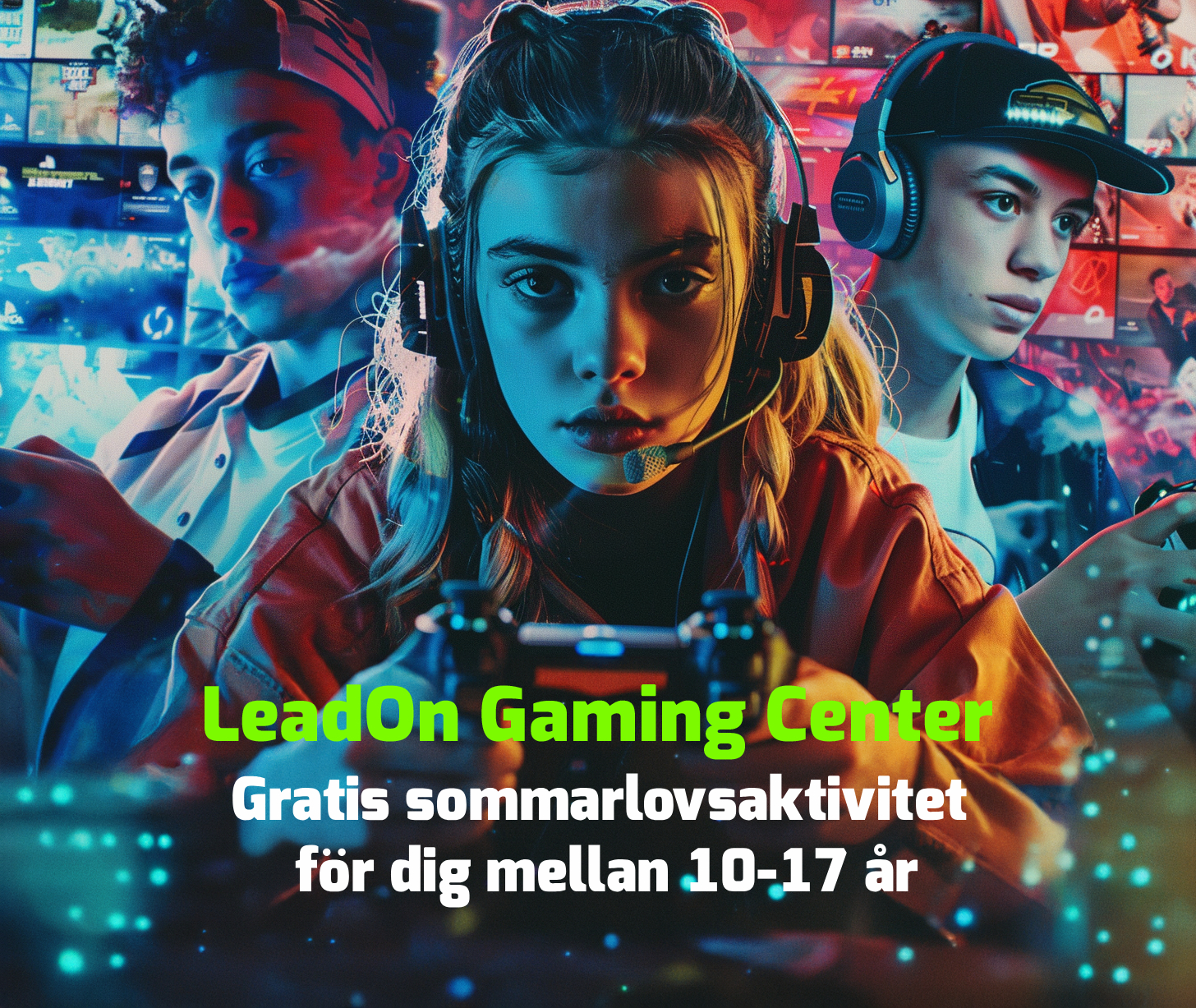 LeadOn Gaming Center - Gratis höstlovsaktivitet för dig mellan 10-17 år